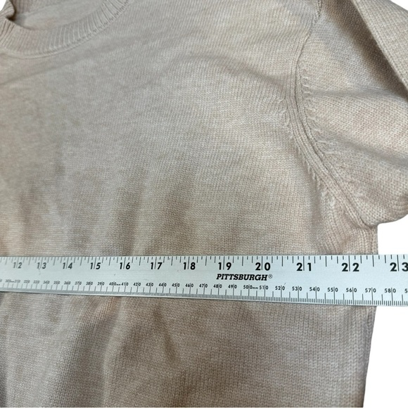 Commense Feel Good Cream Crew Neck Sweater Size Medium New With Tags NWT - Picture 5 of 6